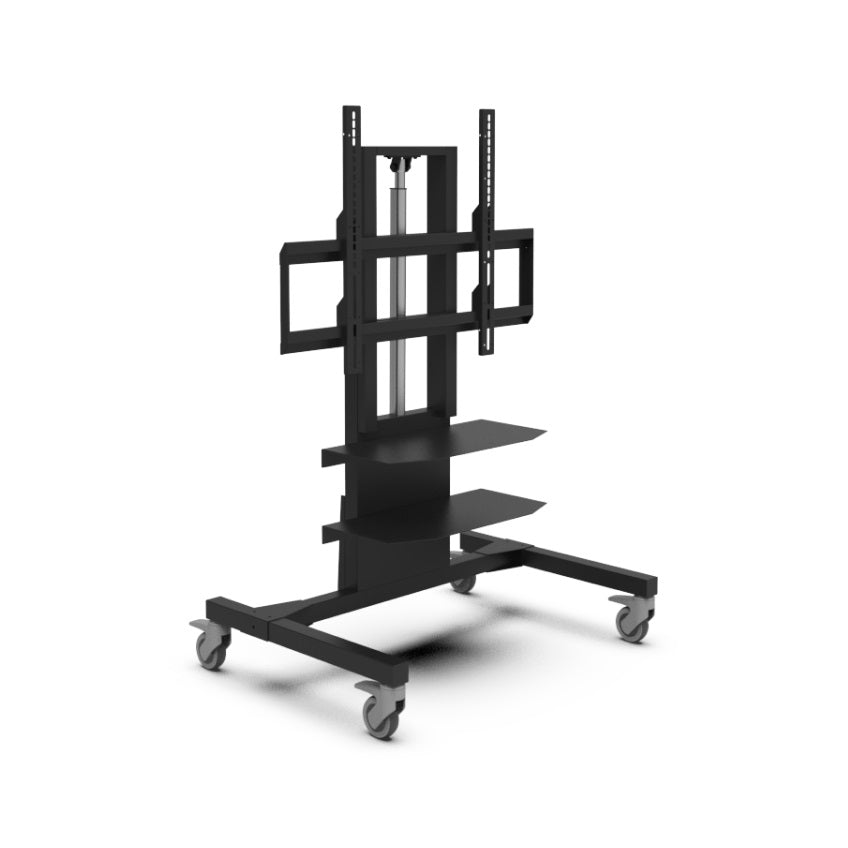 2 IN 1 Motorized Height adjustable TV stand