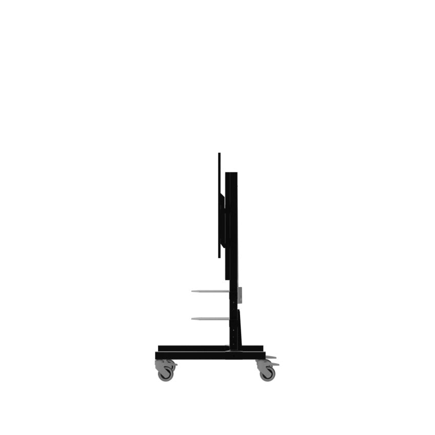 2 IN 1 Motorized Height adjustable TV stand